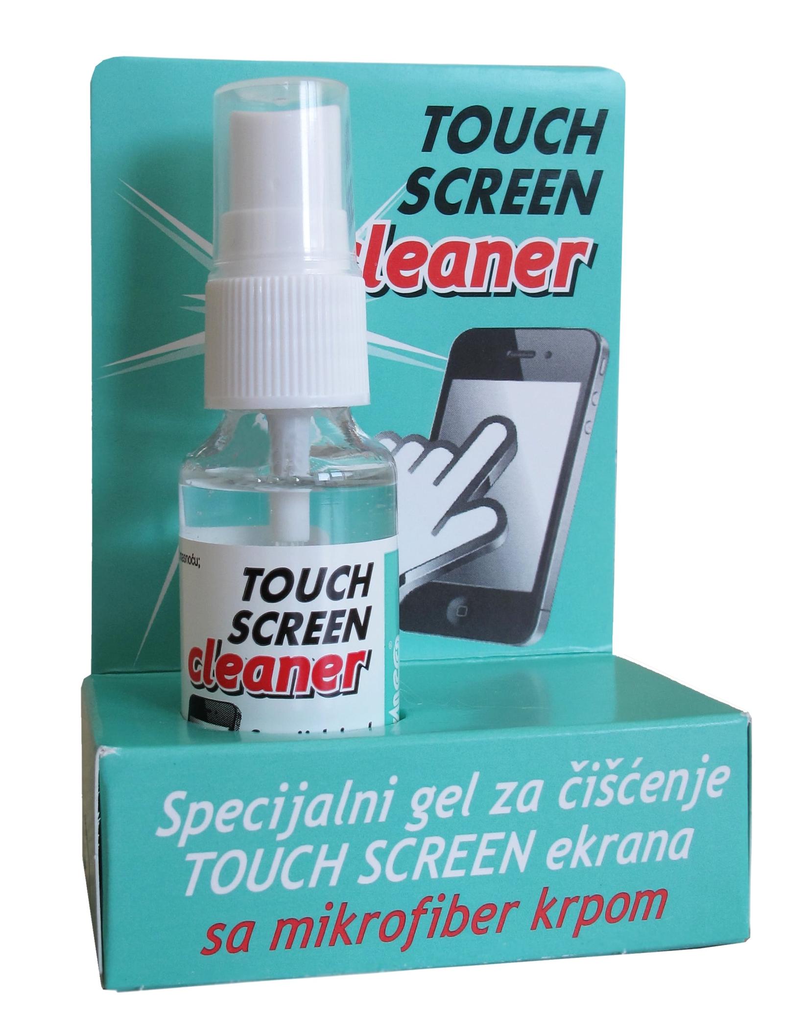 Selected image for Gel za čišćenje Touch screen ekrana 30 ml i mikrofiber krpa