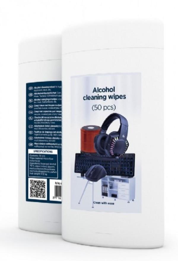 Selected image for GEMBIRD Mikrofiber maramice sa alkoholom za čišćenje K-AWW50-01