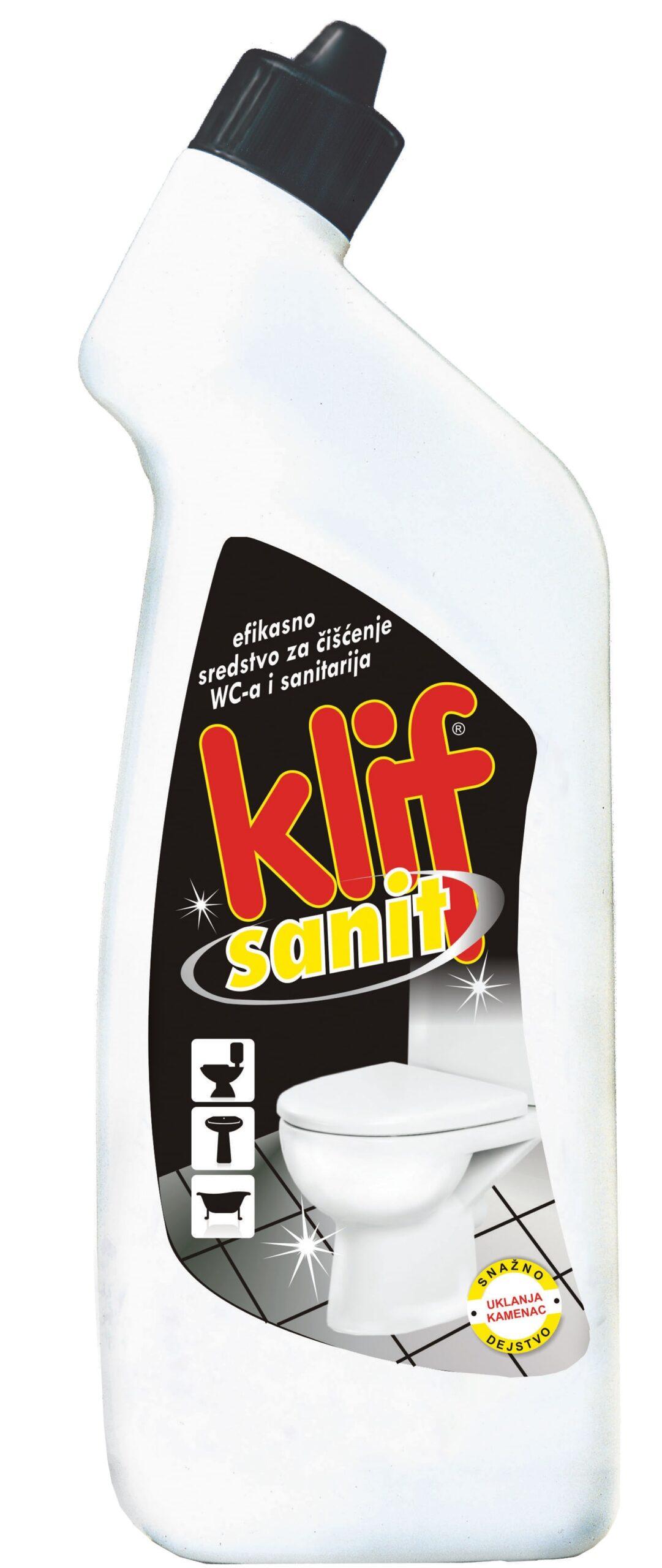 KLIF Tečno sredstvo za dezinfekciju i čišćenje sanitarija Sanit 0.75 l