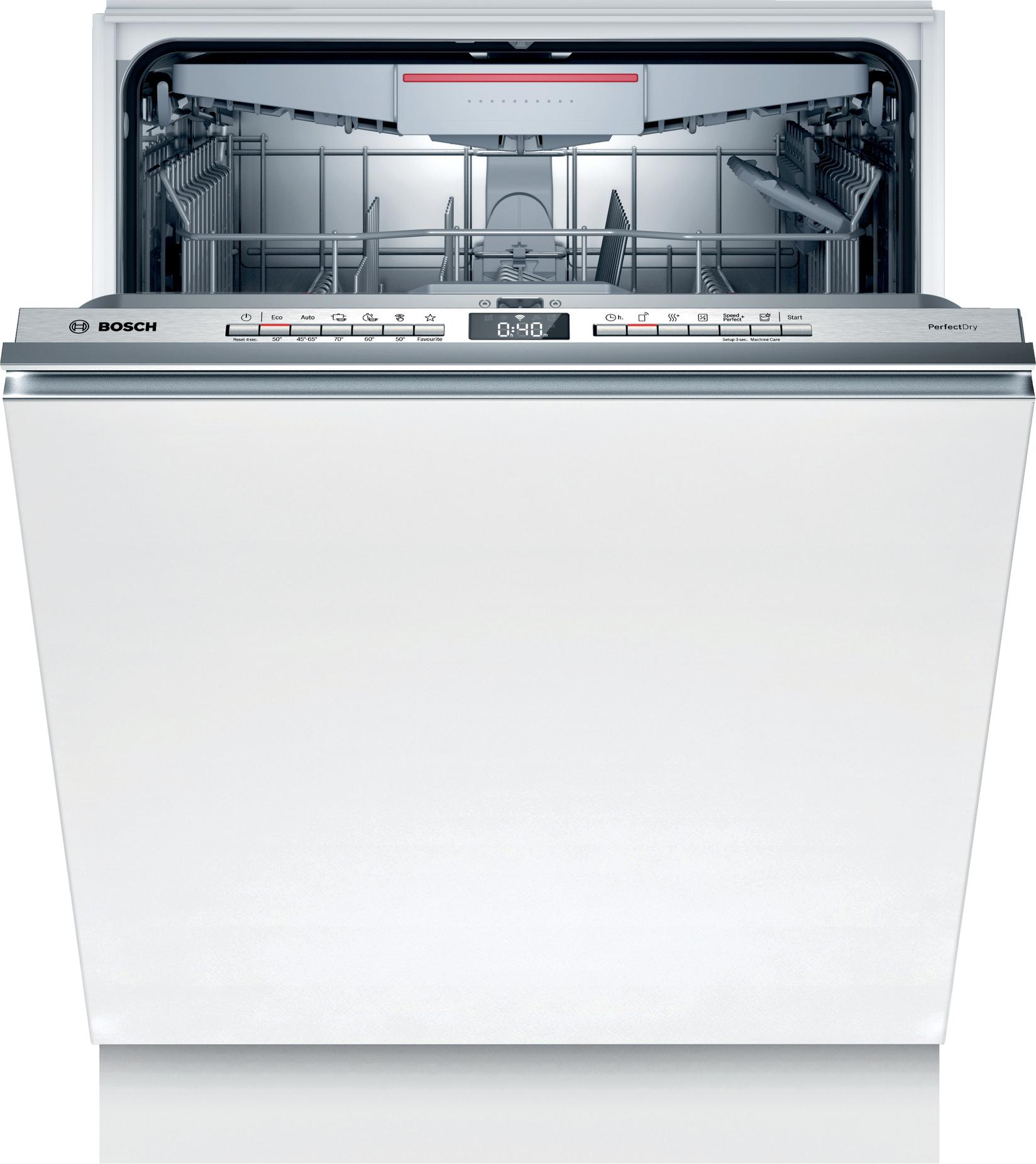 BOSCH Potpuno ugradna mašina za pranje sudova SMD6TCX00E crna
