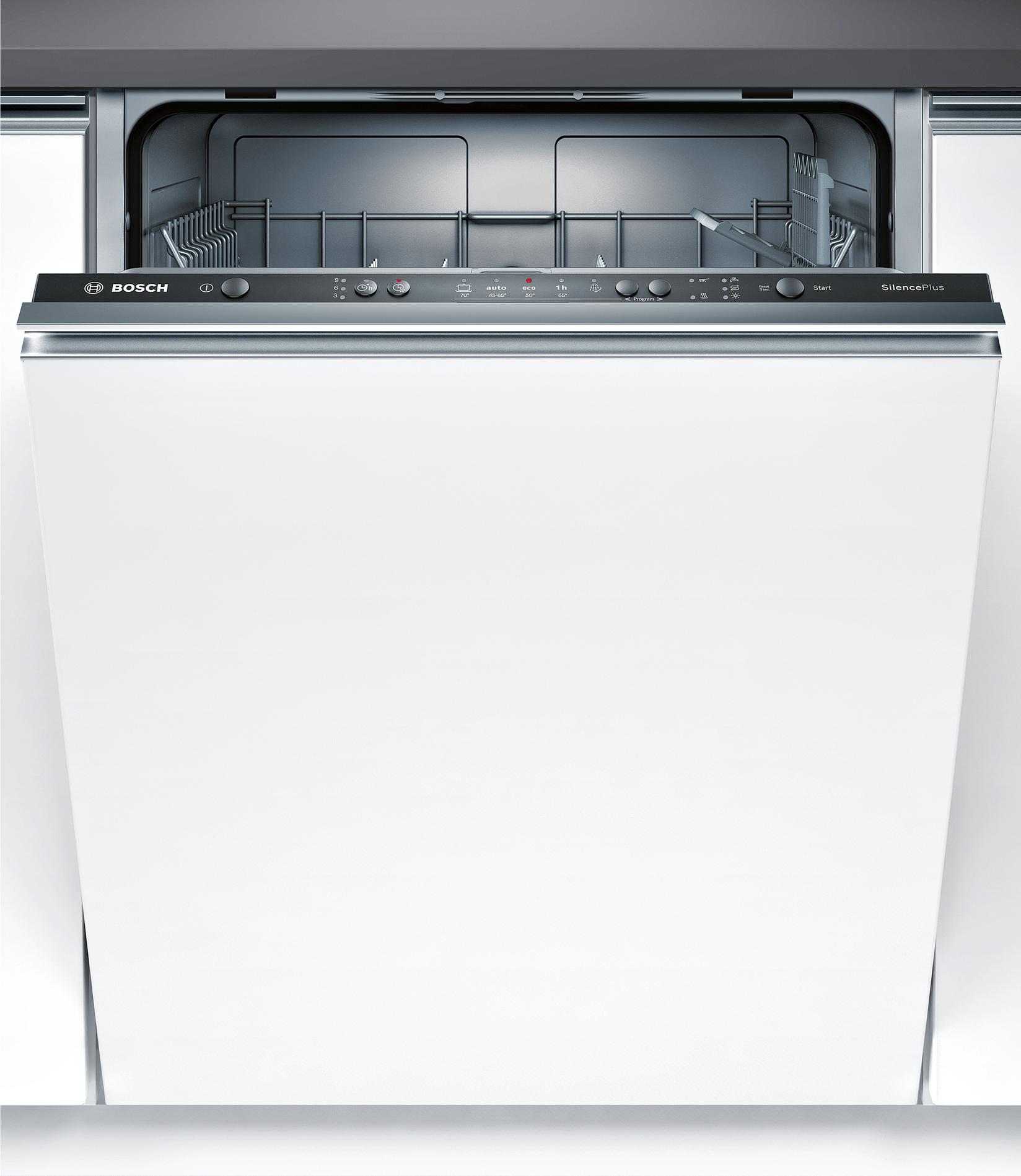 BOSCH Potpuno ugradna mašina za pranje sudova SMV25AX00E crna