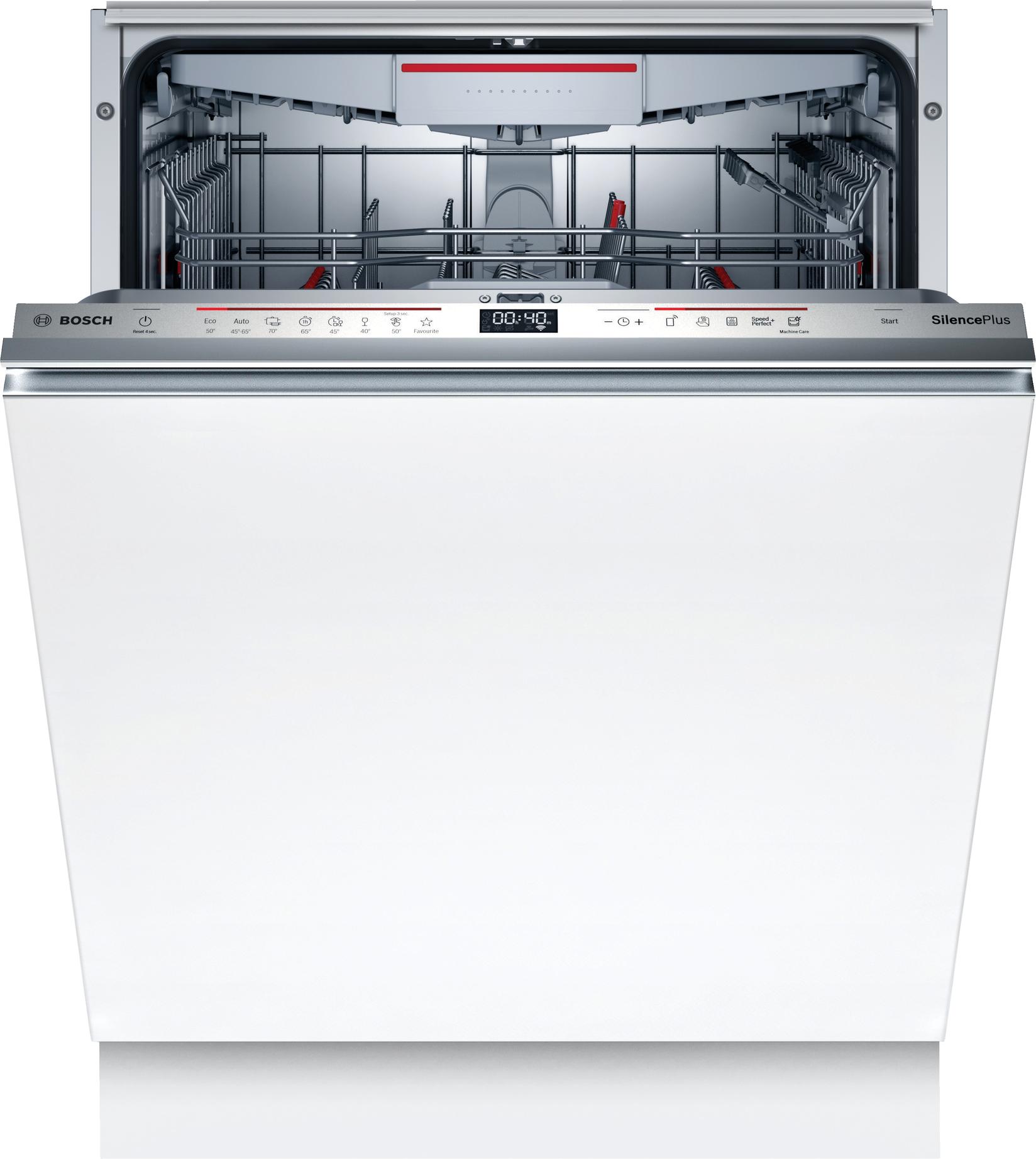 BOSCH Potpuno ugradna mašina za pranje sudova SMV6ECX93E siva