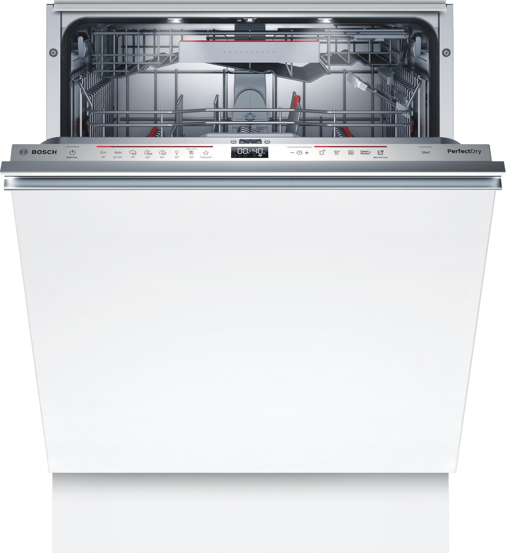 BOSCH Potpuno ugradna mašina za pranje sudova SMV6ZDX49E siva