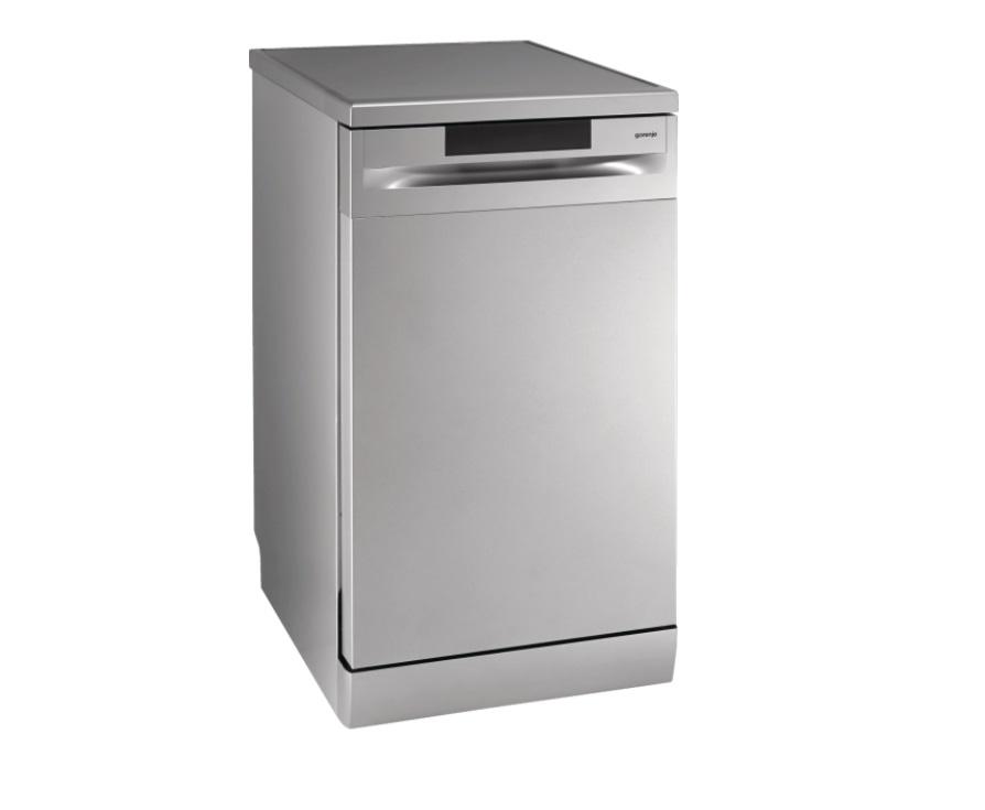Selected image for Gorenje GS520E15S Samostojeća mašina za pranje sudova, 9 kompleta posuđa, AquaStop, Srebrna