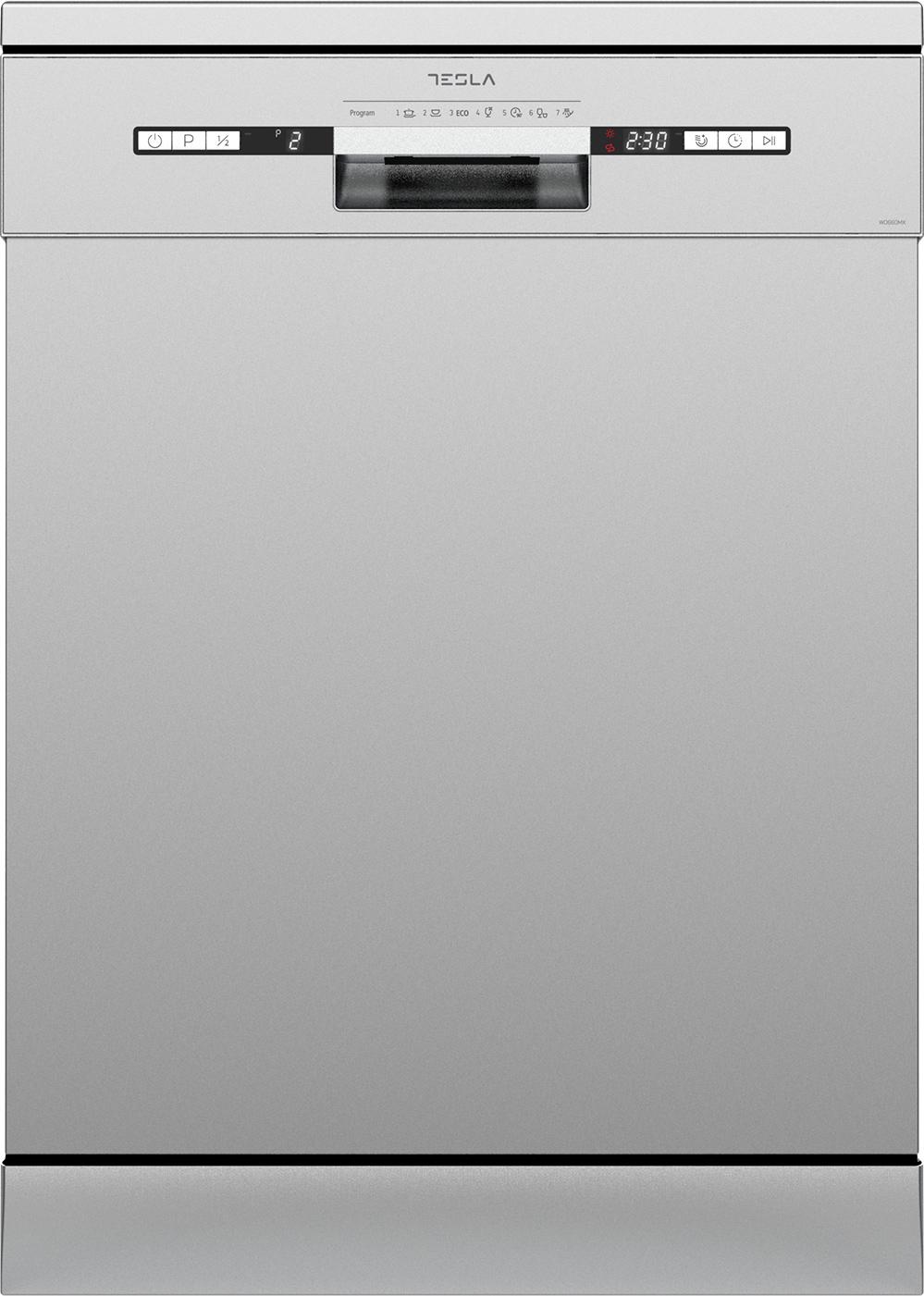 TESLA Samostojeća mašina za pranje sudova WD661MX siva