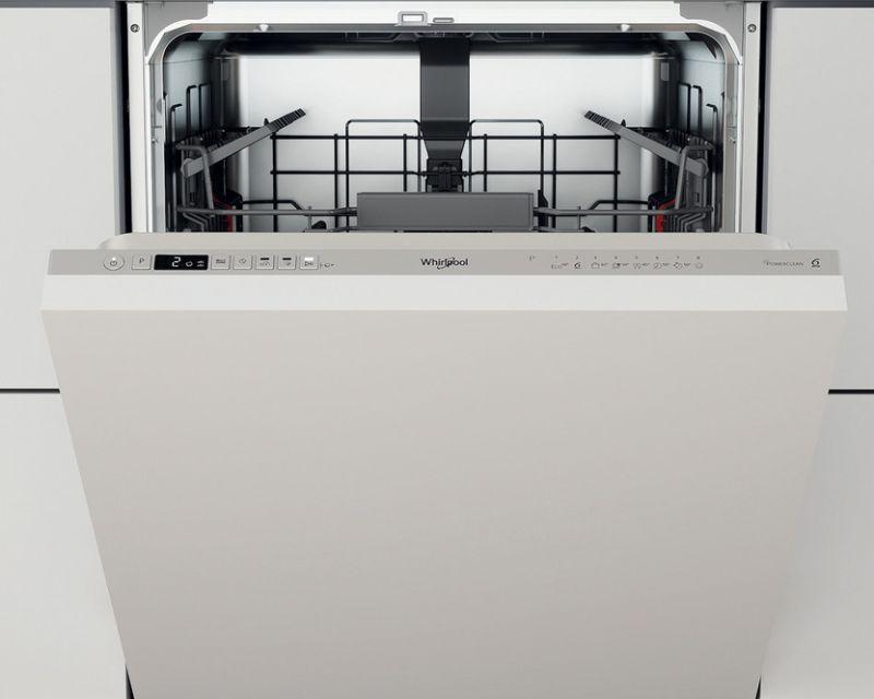 WHIRLPOOL Ugradna mašina za pranje sudova WCIC 3C33 P srebrna