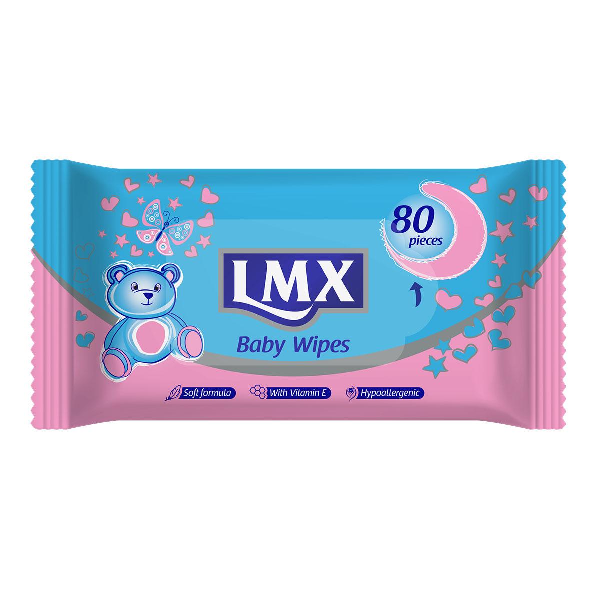 LMX Baby vlažne maramice 80/1