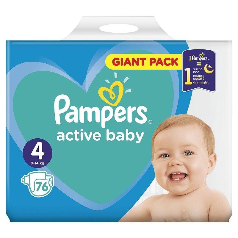 Selected image for PAMPERS Pelene Giant Pack 4 76/1
