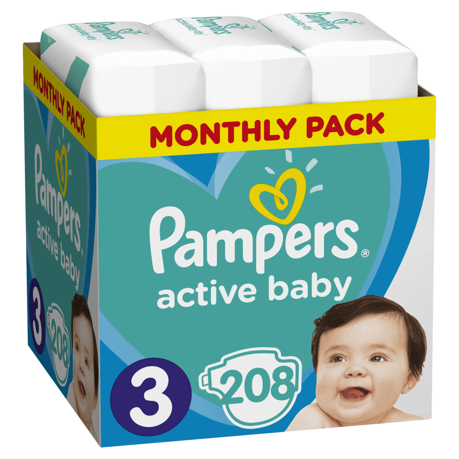 Slike PAMPERS Pelene Monthly pack S3 MSB 208/1