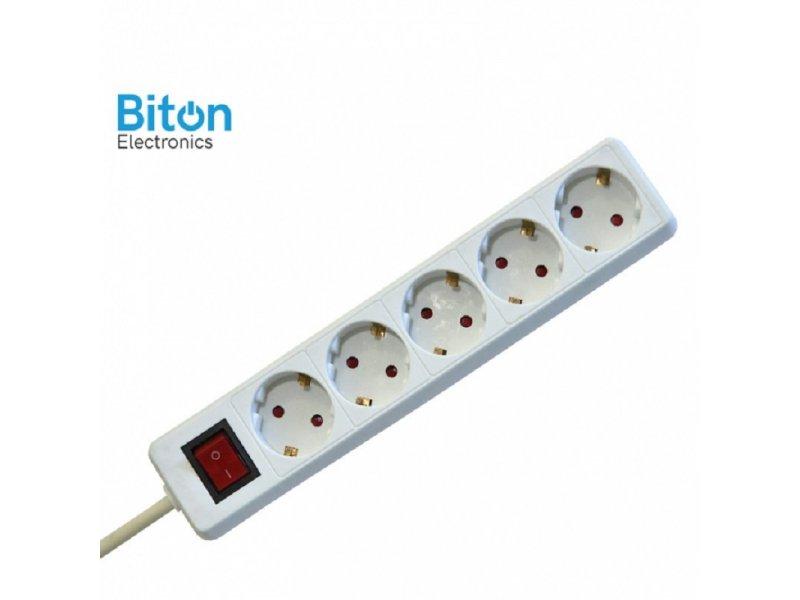BITON ELECTRONICS Prenosna prikljucnica 5 / 5 met PP/J 3X1.5mm (ET10121)
