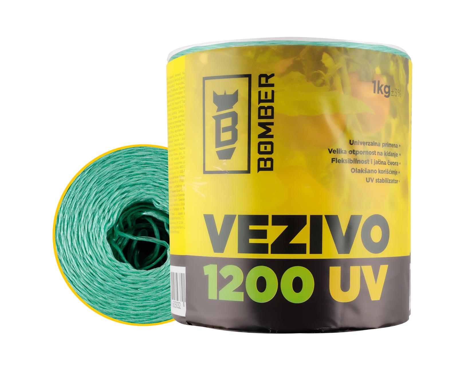 BOMBER Vezivo Tip 1200 UV 1/1 zeleno