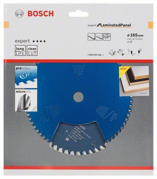 Selected image for BOSCH List kružne testere Expert For Laminated Panel, 165 x 20 x 2,6 mm, 48 zubaca