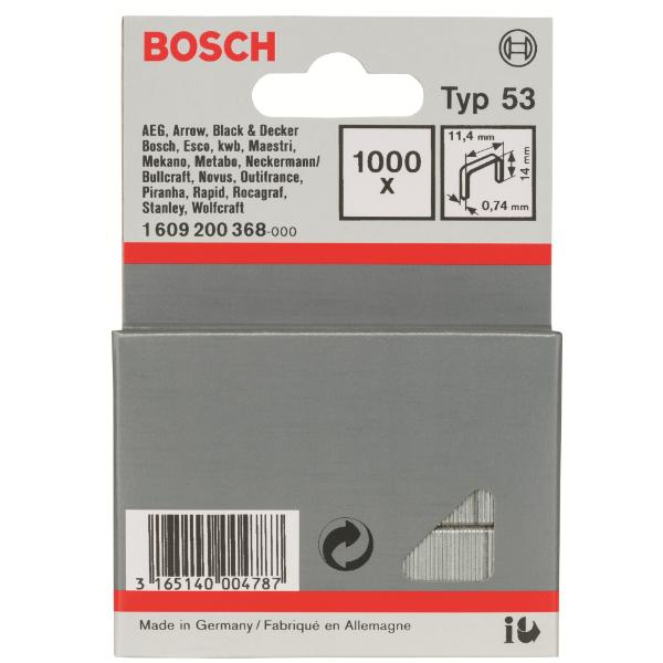 Selected image for BOSCH Spajalica, tip 53, 11,4x0,74x14mm