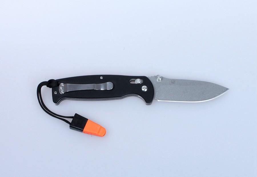GANZO Nož G7412-BK-WS crni