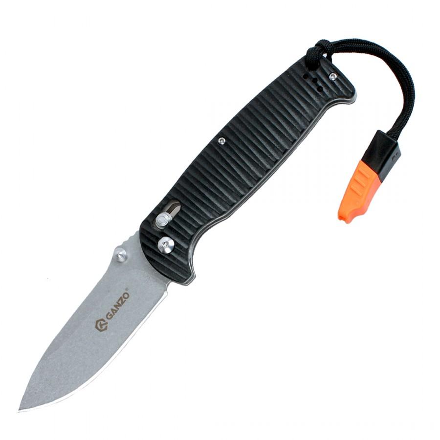 GANZO Nož G7412P-WS crni