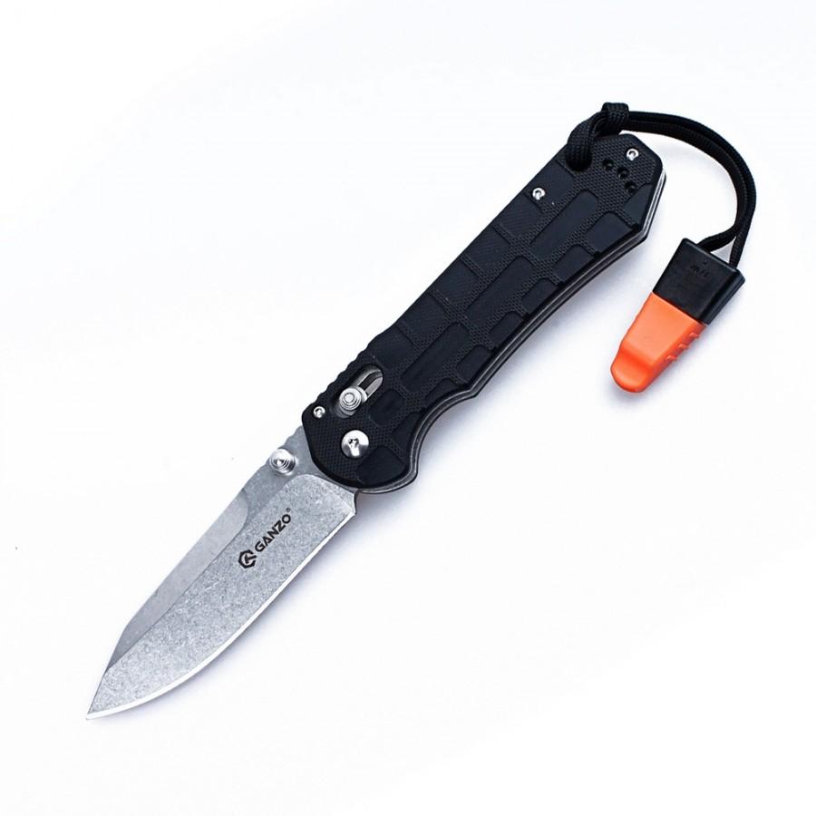 GANZO Nož G7452P-BK-WS crni