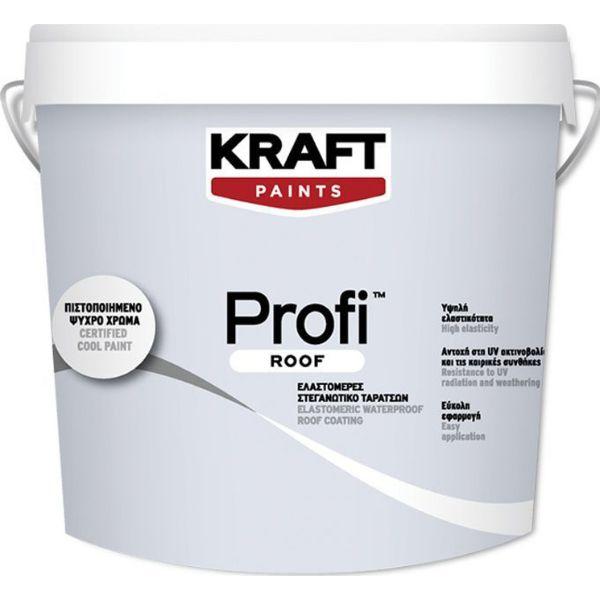 Kraft profi roof white 3l h. boja za ravne krovove
