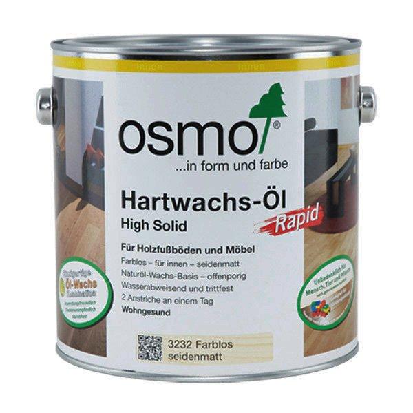 Selected image for OSMO Rapid Tvrdo voštano ulje, 2.5l, Providna polumat boja, 3232