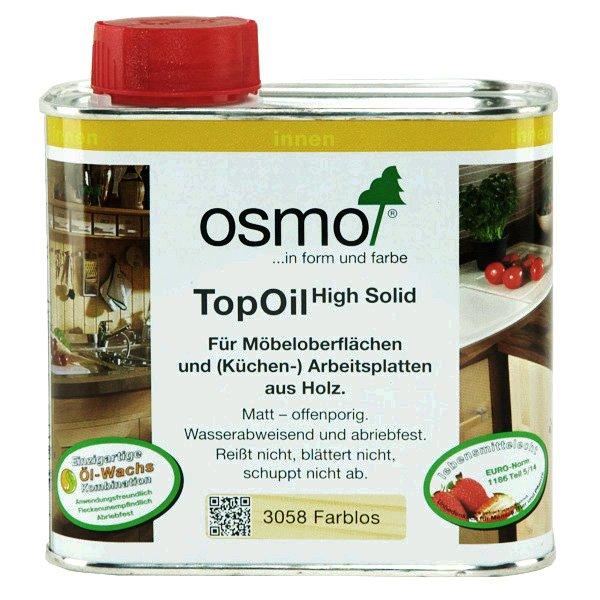 Selected image for OSMO Top Oil Ulje za zaštitu drveta, 0.5l, Providno mat, 3058
