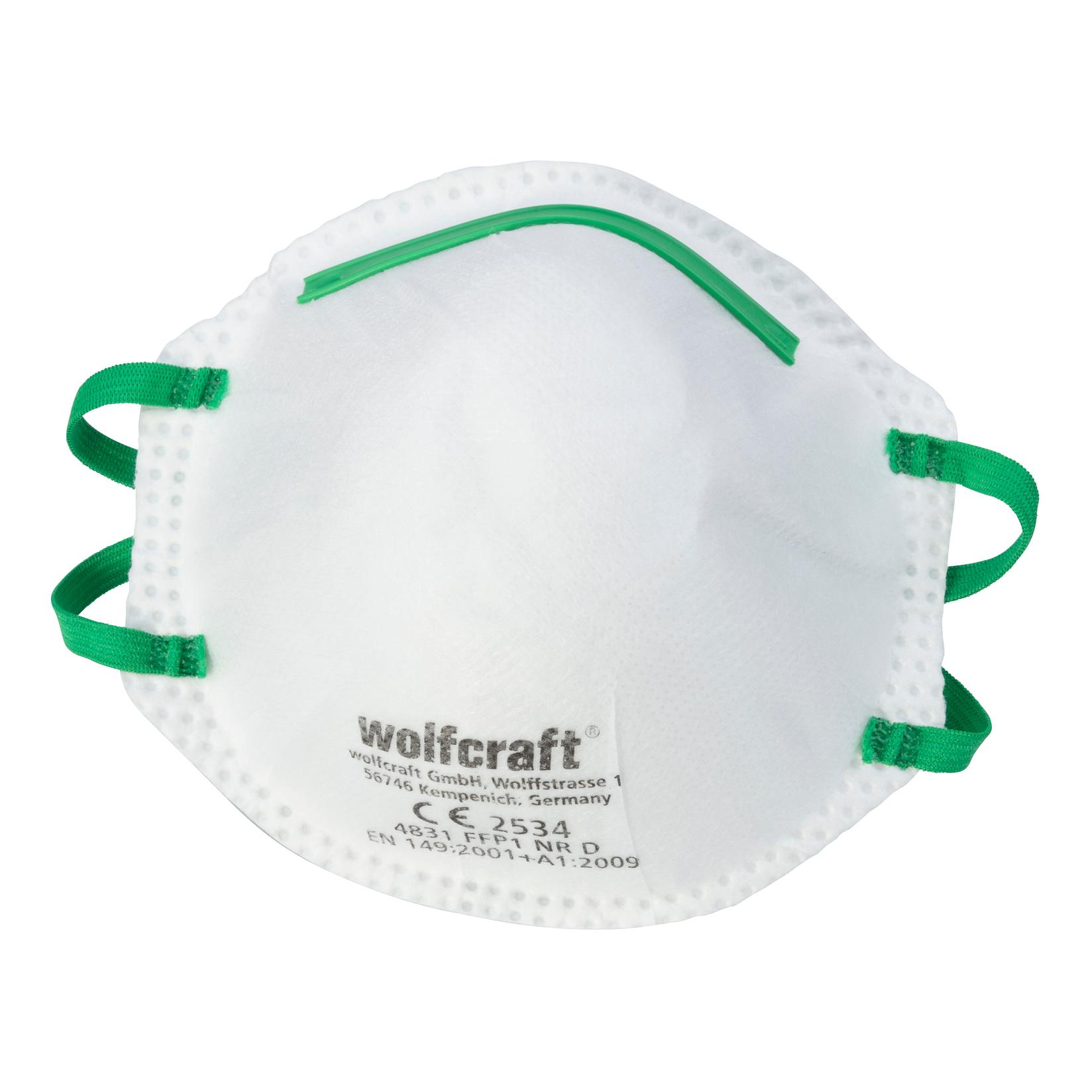 WOLFCRAFT Maske za sitnu prašinu, FFP1, 20/1 4832000
