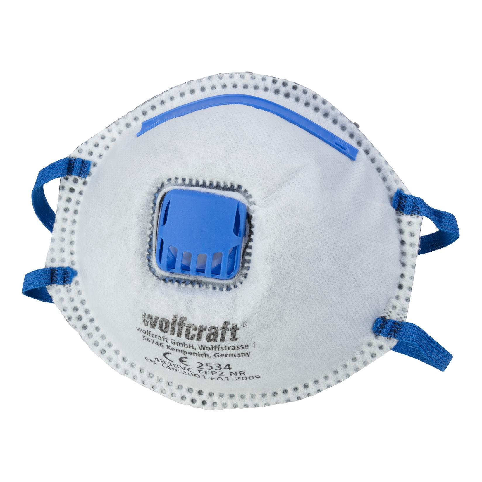 WOLFCRAFT Maske za sitnu prašinu, FFP2 CV 4838000