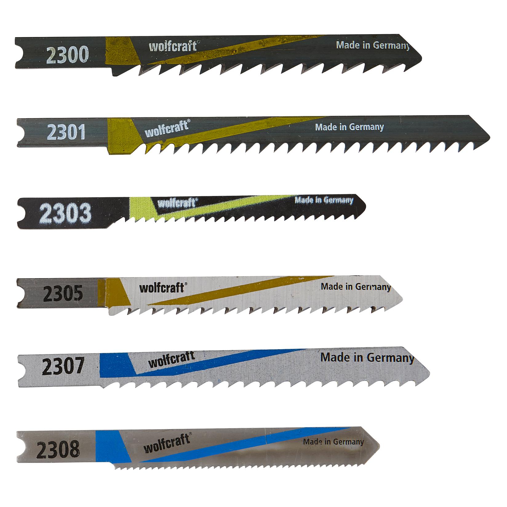 WOLFCRAFT Nož za ubodnu testeru, U,Set 10-Delni 2356000