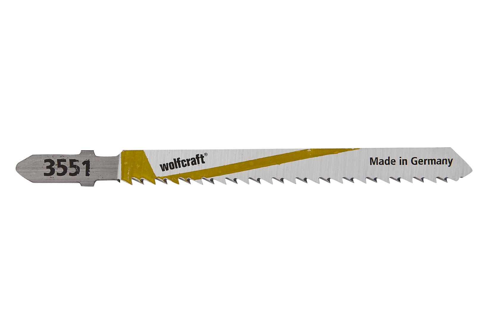 WOLFCRAFT Set noževa za ubodnu testeru T-prihvat 2/1 3551000