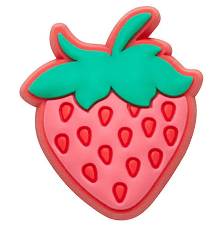 CROCS Ukras za Crocs papuče Strawberry Fruit crveni