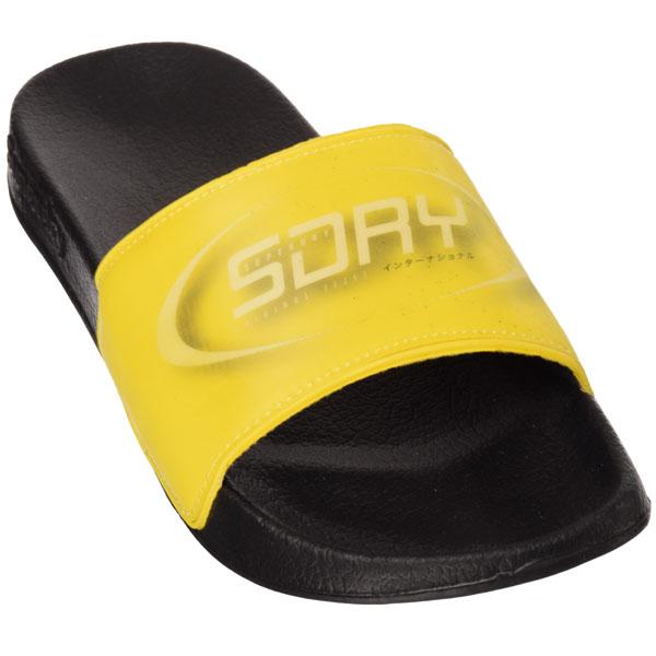 SUPERDRY Ženske sportske papuče Hologram crno-žute