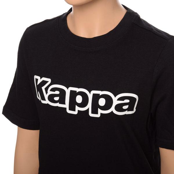 Selected image for KAPPA Majica za devojčice LOGO FROMEN crna