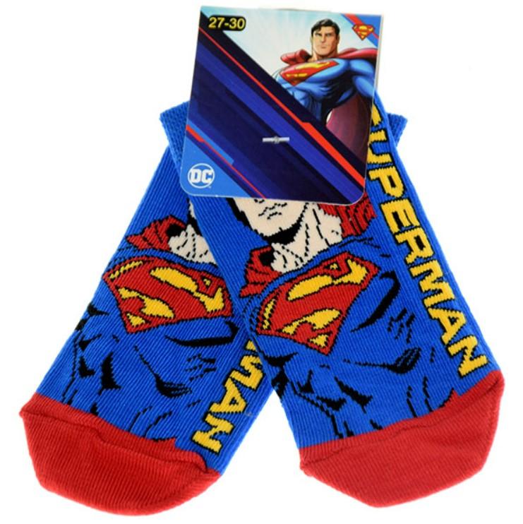 Selected image for DISNEY Dečije čarape SUPERMAN crveno-plave