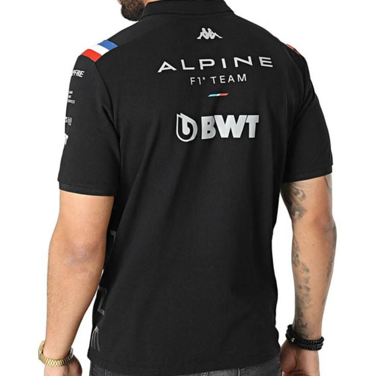Selected image for KAPPA Muška polo majica kratkih rukava Asham Alpine Formula 1 Team crna