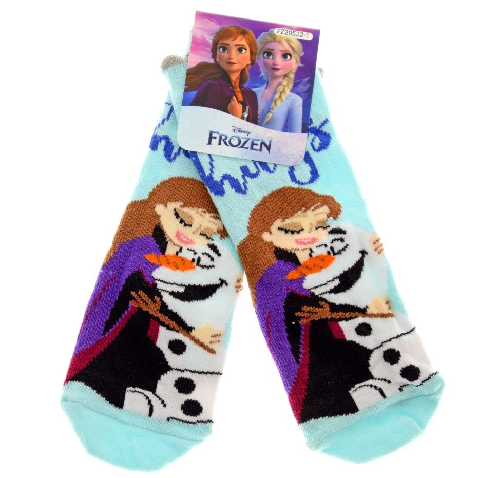DISNEY Čarape za devojčice Frozen šarene