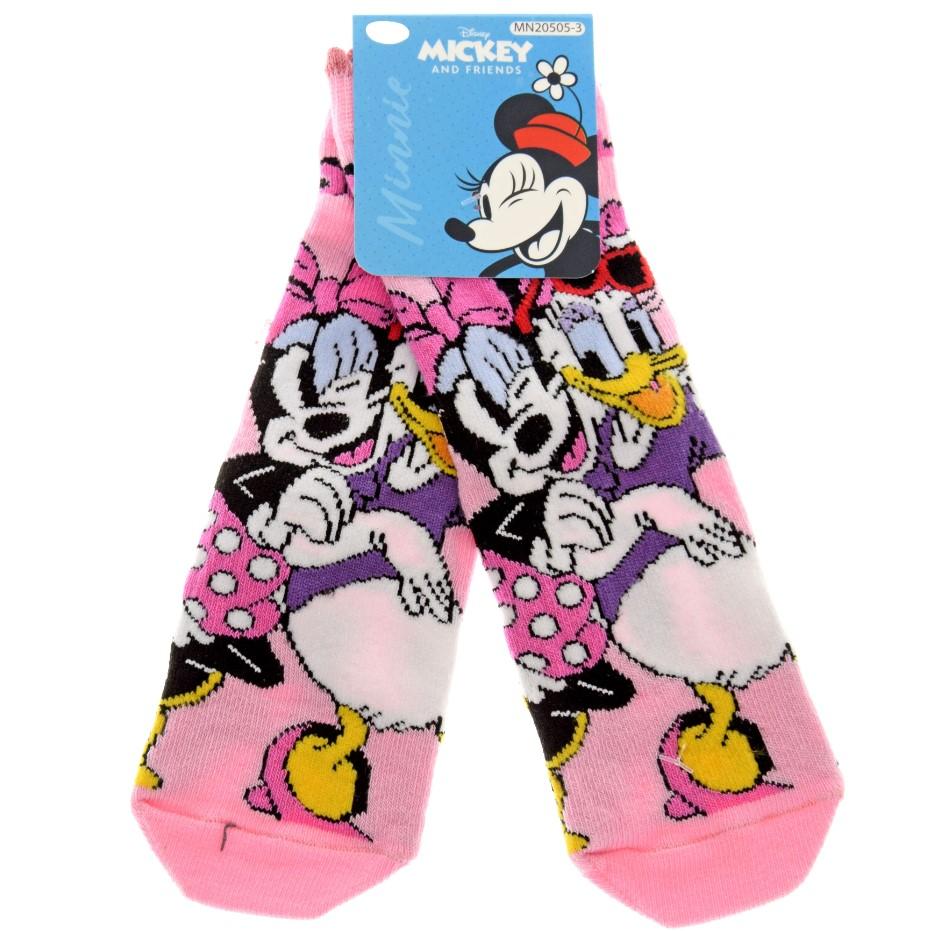 Slike DISNEY Čarape za devojčice Minnie and Daisy roze