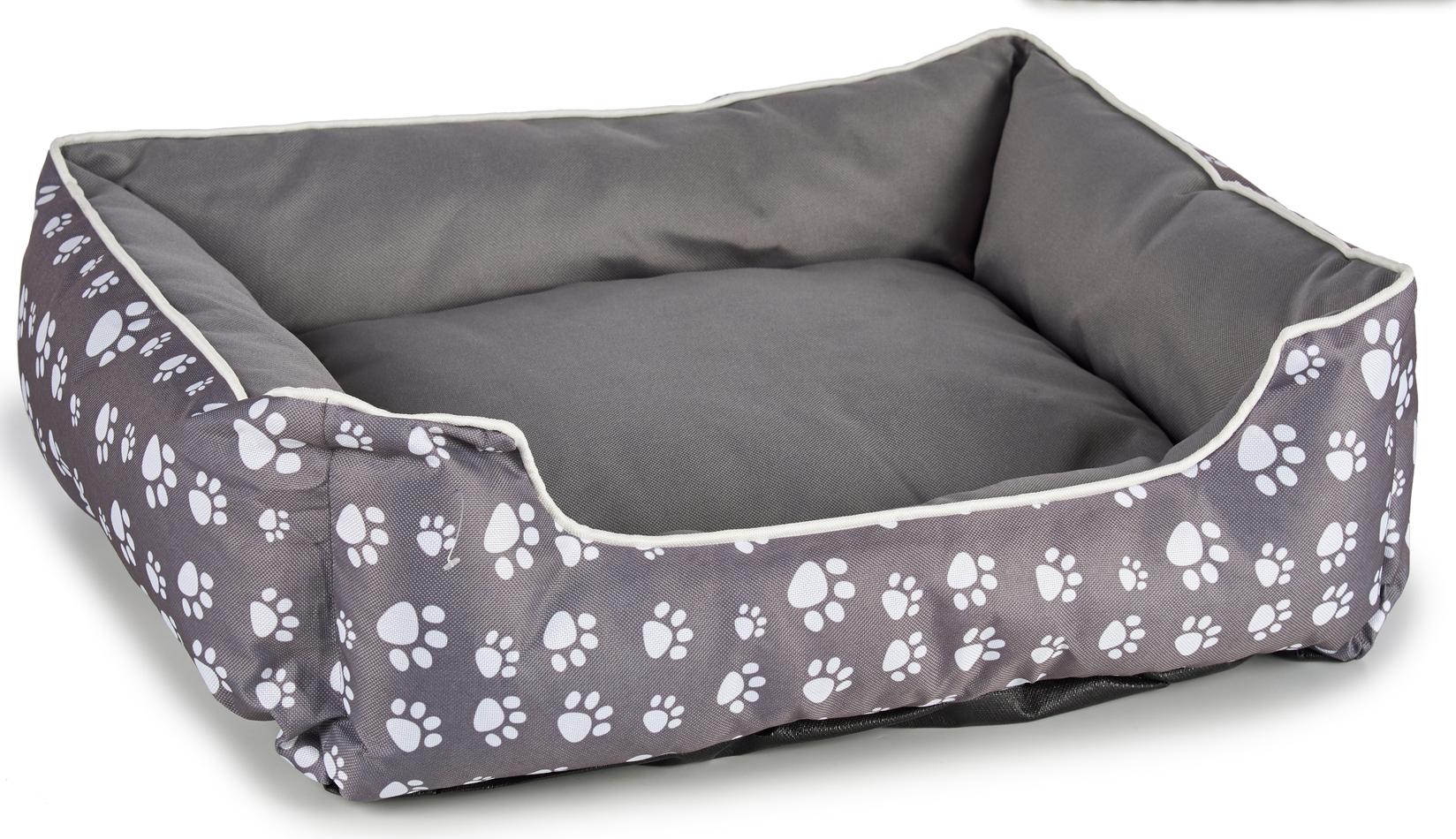 MASCOW Krevet za kućne ljubimce 56x48x15cm sivi