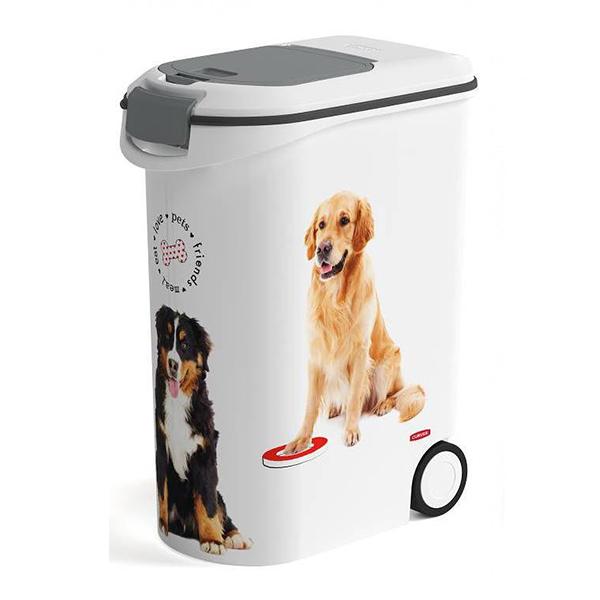CURVER PET Kutija za hranu za pse 54l(20kg) bela