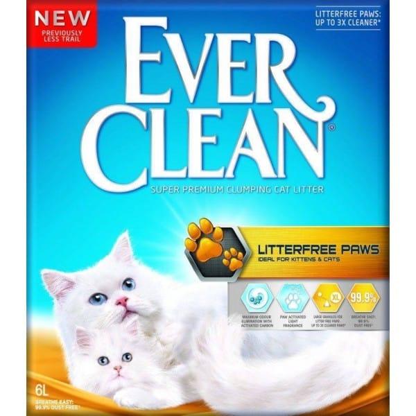 EVER CLEAN Posip Cat Litterfree Paws 6L