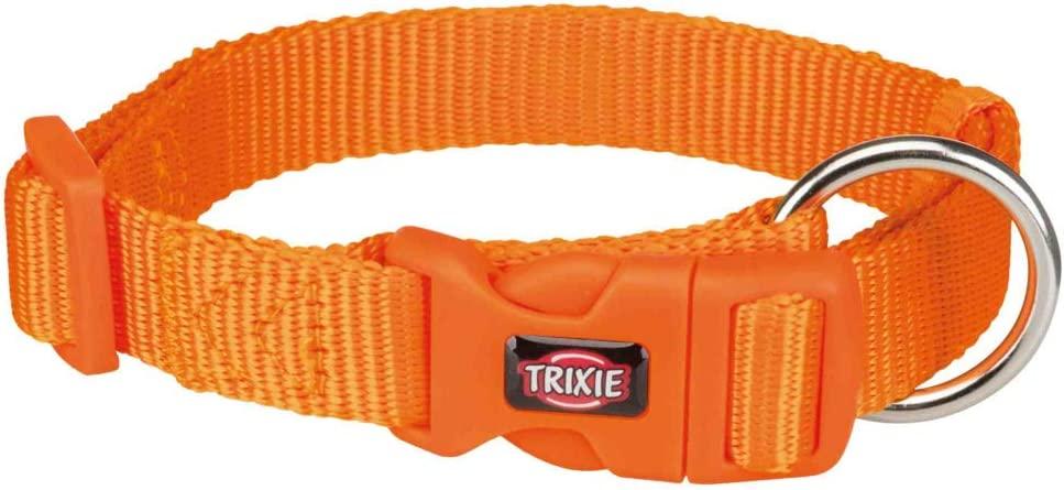 TRIXIE Ogrlica za pse Premium S/M narandžasta