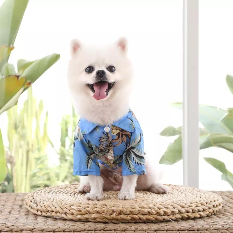 Košuljica za kućne ljubimce - Hawaii plava