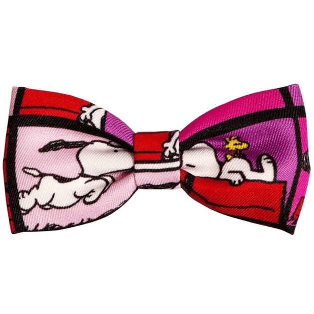 Selected image for ZOOZ PETS Leptir mašna za kućne ljubimce Snoopy Film Color XS/S roze