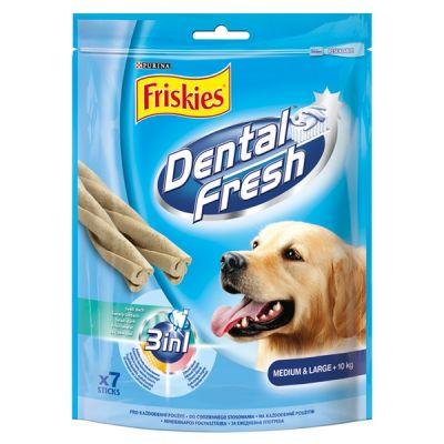 Slike Friskies Dog Dental Fresh M&L 7kom 180g
