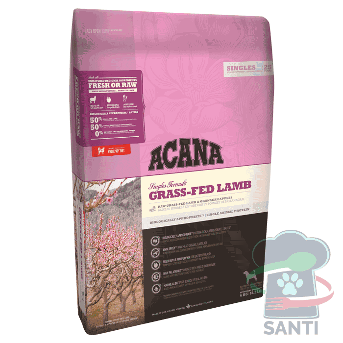 Selected image for Acana Dog Adult All Singl Grass Fed Lamb 2 KG