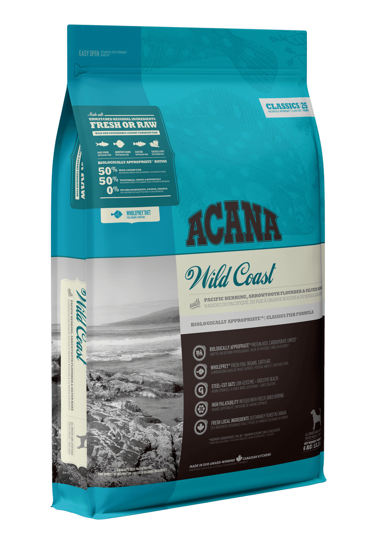 Selected image for Acana Dog Adult All Wild Coast 2 KG