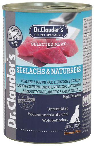 DR. CLAUDERS Hrana za pse Selected meat bakalar i braon pirinač konzerva 400g
