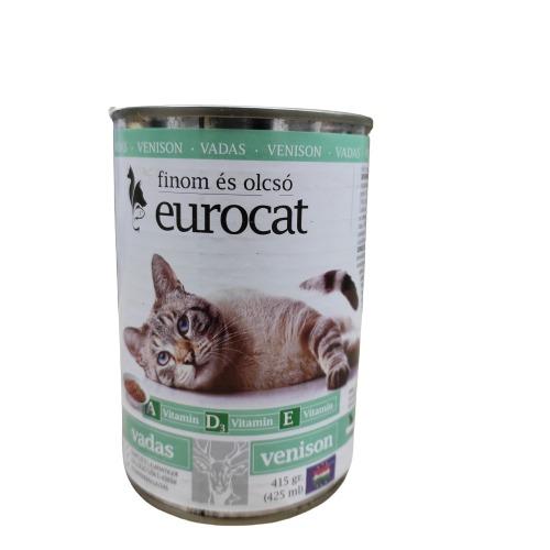Selected image for EURO CAT Konzervirana hrana za odrasle mačke 415g divljač