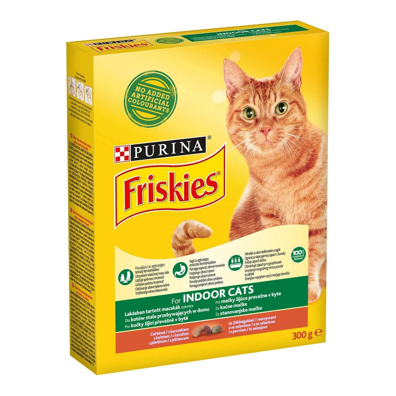 FRISKIES Cat Kitten Piletina&Povrće 0.3 KG