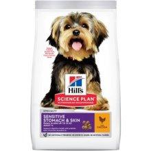 HILL'S SCIENCE PLAN Suva hrana za pse S-M Adult Sensitive 1.5kg