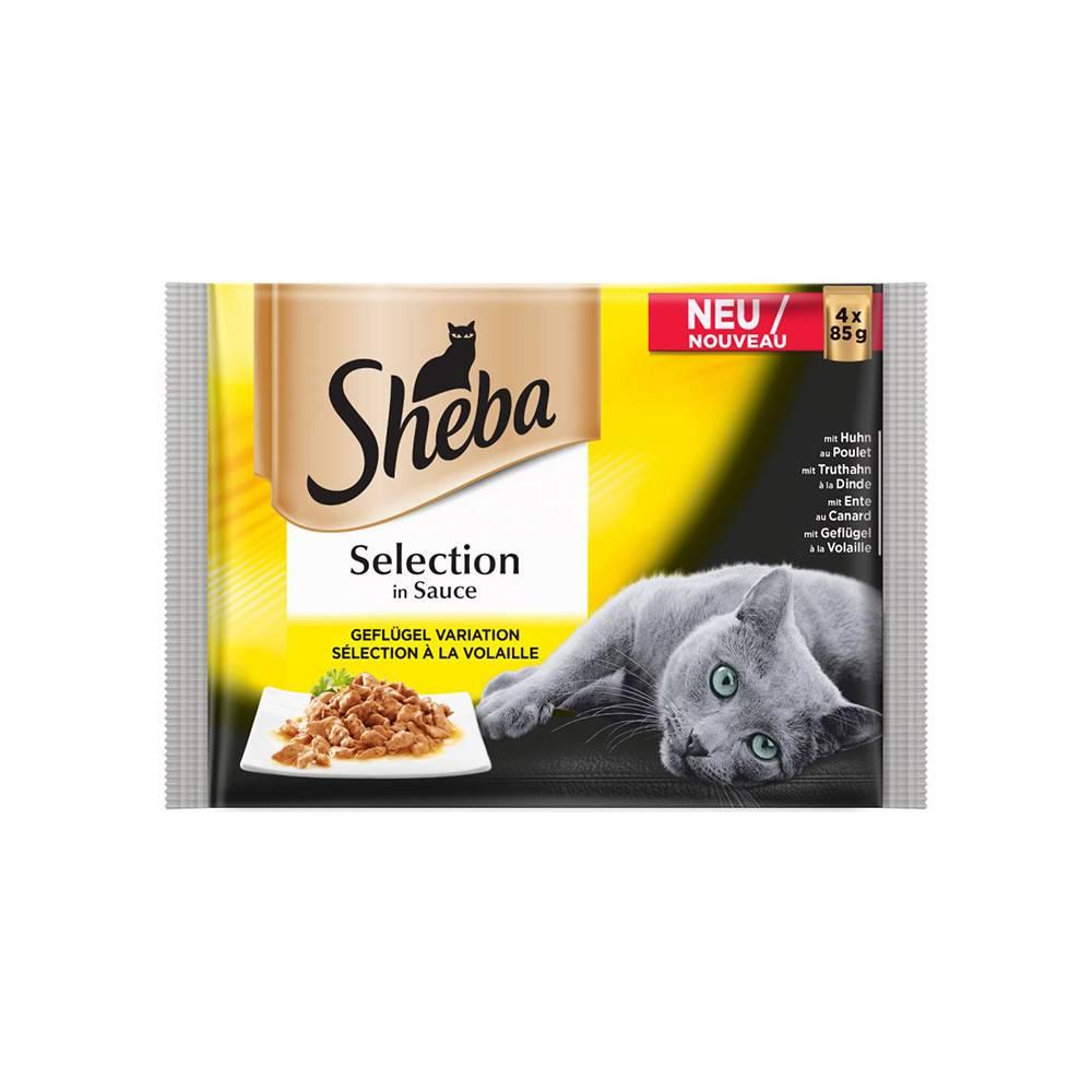 Selected image for SHEBA Vlažna hrana za mačke sa živinom Selection Multipack 85g 4/1