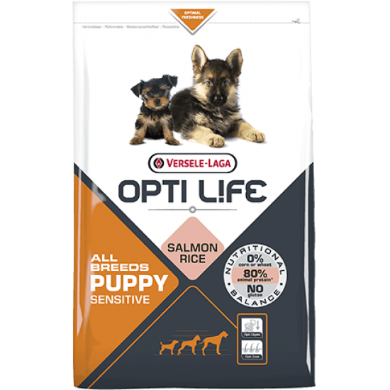 Versele-Laga Opti Life Dog Puppy All Sensitive Salmon&Rice 2.5kg