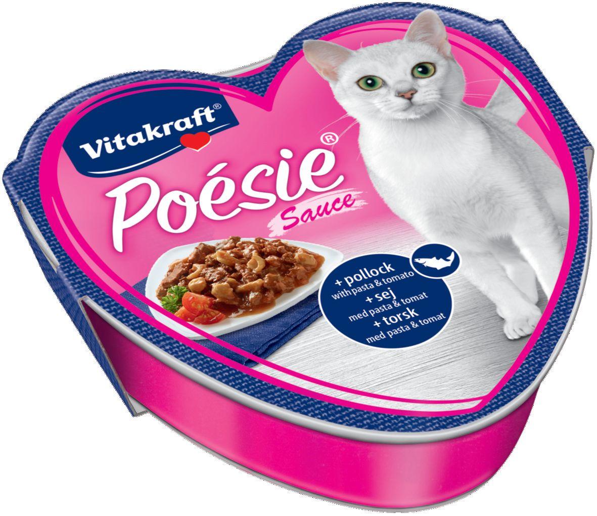 VITAKRAFT Vlažna hrana za mačke sa bakalarom i testeninom u paradajz sosu 85g